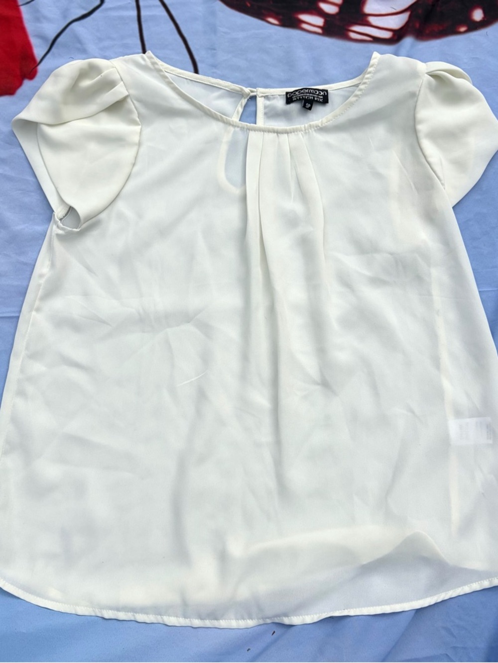 Paper moon White Puff Sleeve Blouse